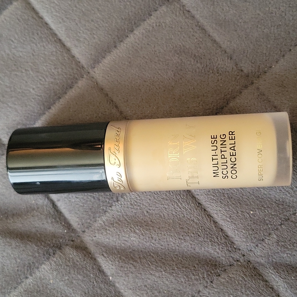 Oced once. Too faced born this way concealer. color-shortbread
